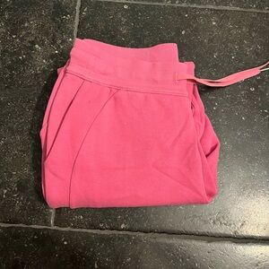 pink lululemon scuba sweats